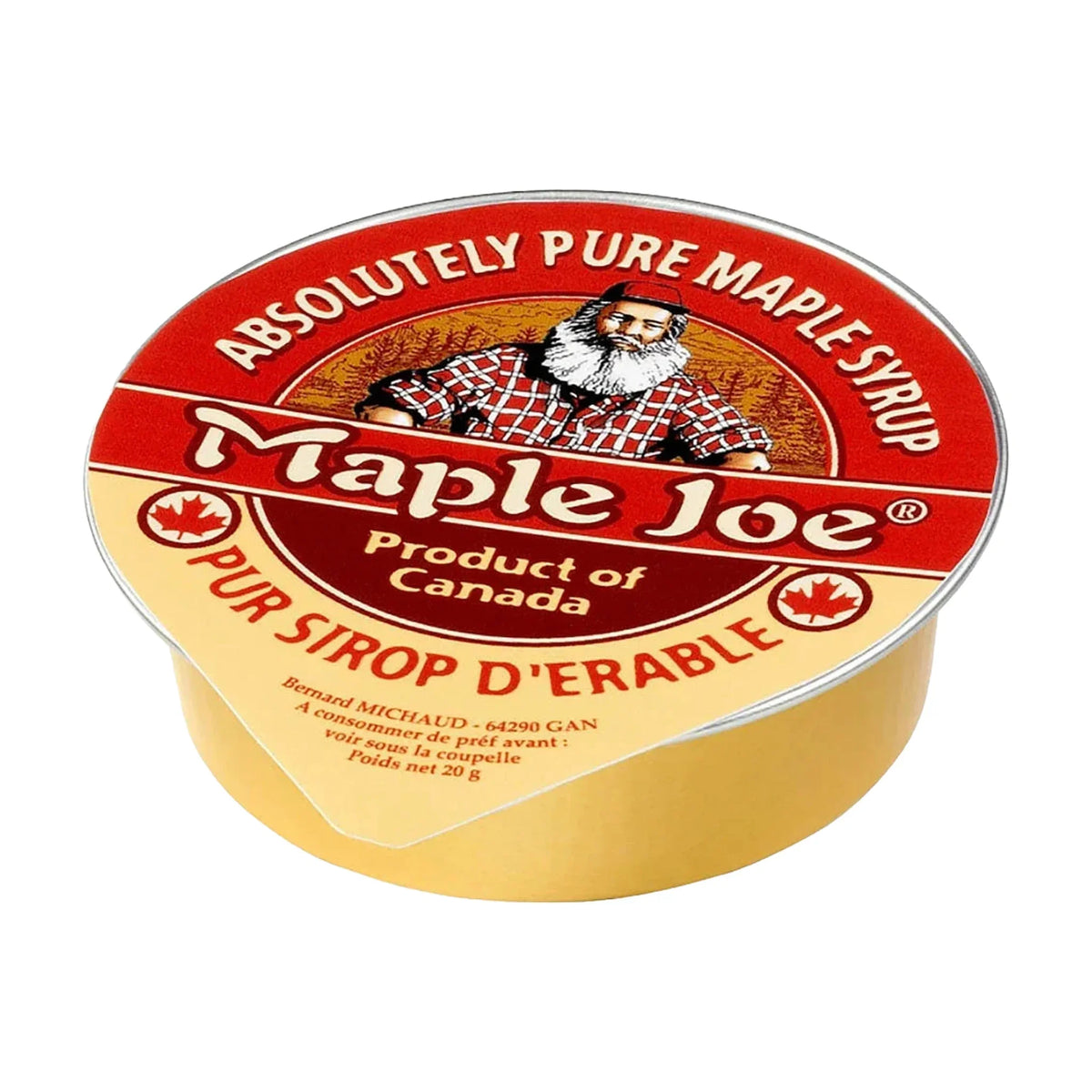 Maple Joe Maple Syrup Cups, 120 × 20 g