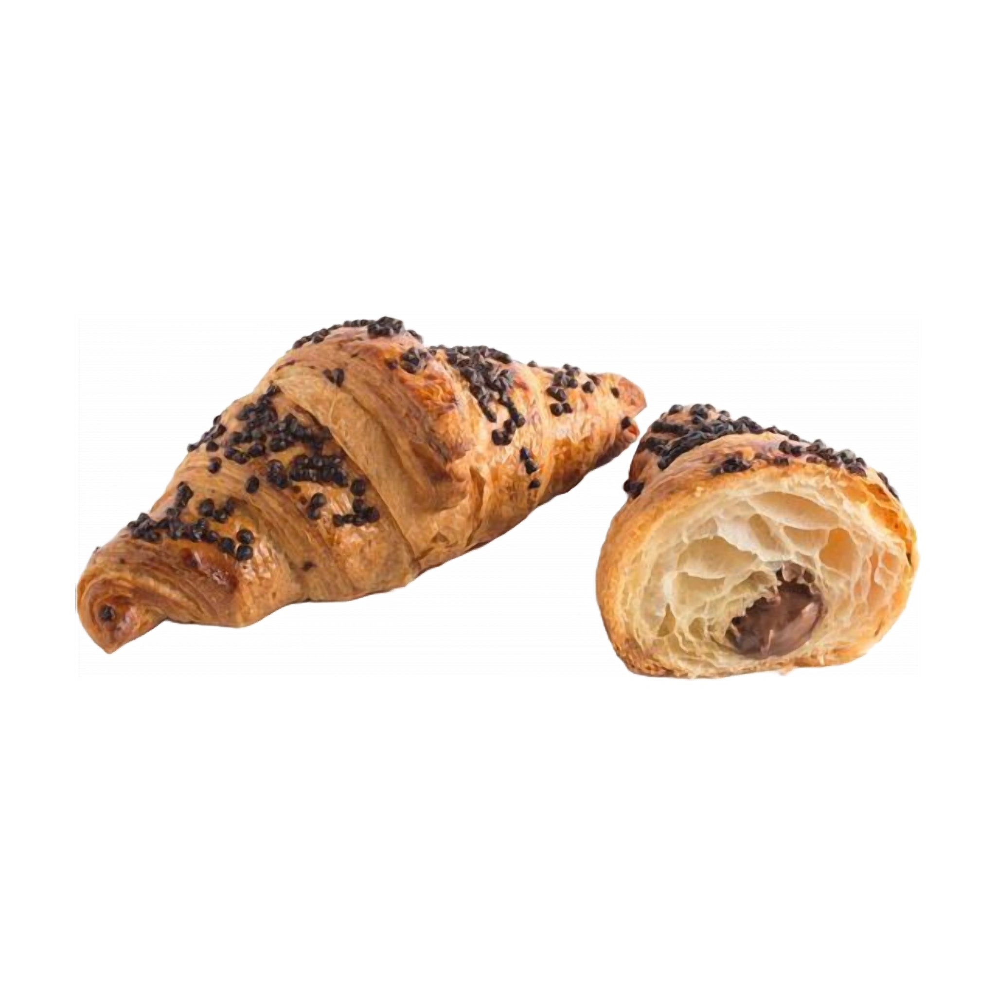 BANQUET D'OR - Vandemoortele Frozen Choco-Hazelnut Filled Croissant 90gm(44pcs)