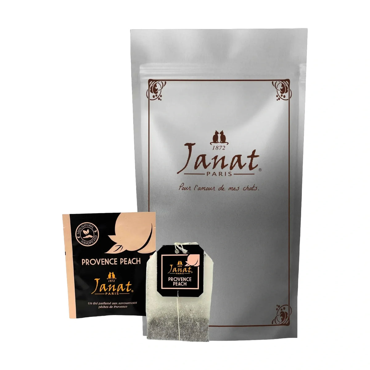 Janat Provence Peach Tea, 100 Bags