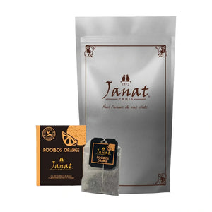 Janat Rooibos Orange Infusion, 100 Bags | Welaza