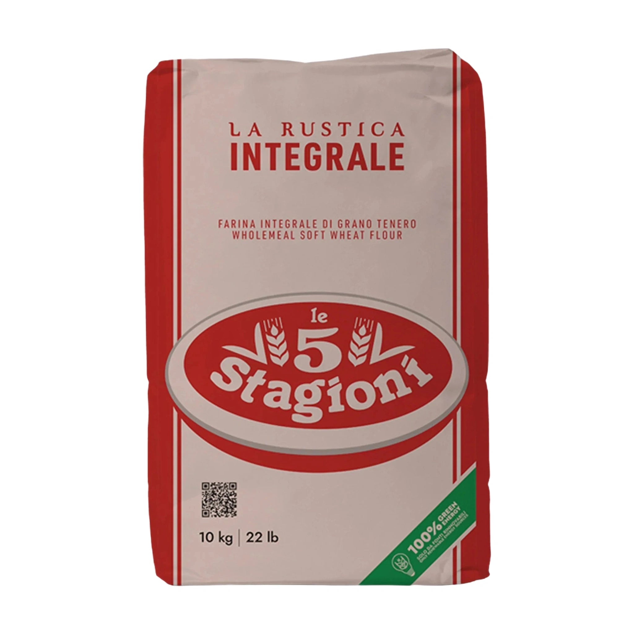 Le 5 Stagioni Farina Intergrale Soft Wheat Flour 10kg
