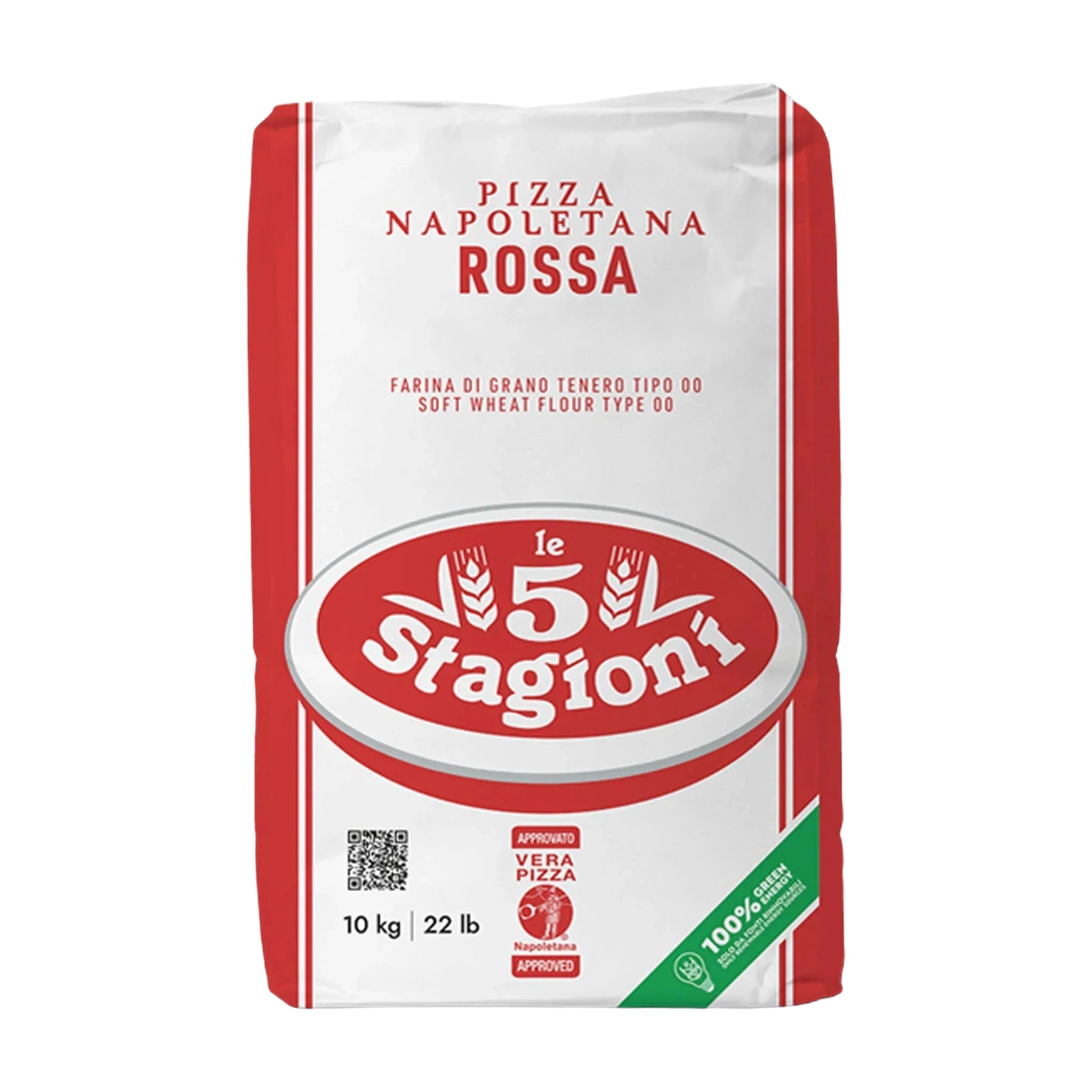 Le 5 Stagioni Farina Pizza Napoletana Rossa Flour 10kg