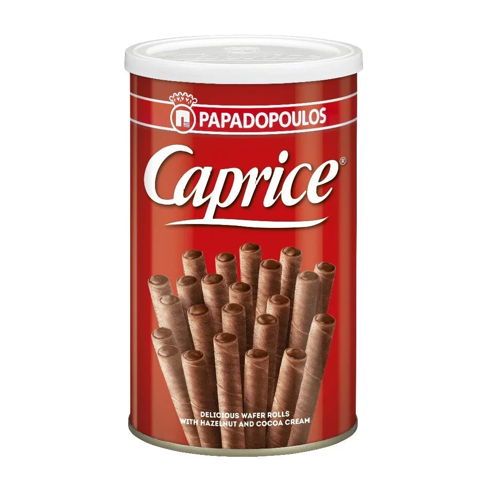 Caprice Classic Cocoa Hazelnut Wafer Rolls - 250g