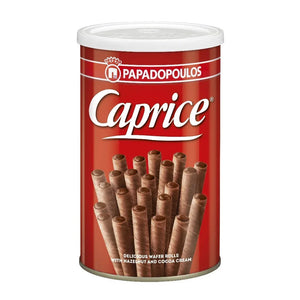 Caprice Classic Cocoa Hazelnut Wafer Rolls - 115gm