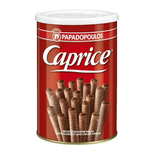 Caprice Classic Cocoa Hazelnut Wafer Rolls - 115gm