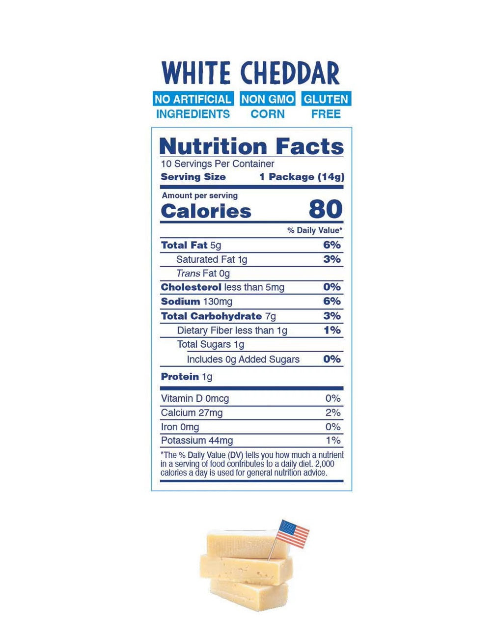 Like Air Puffcorn White Cheddar Puffcorn 14g