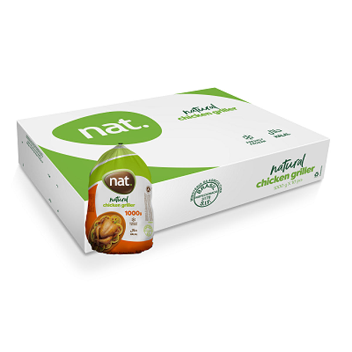 Chicken Whole (10x1000g) Frozen Brazil