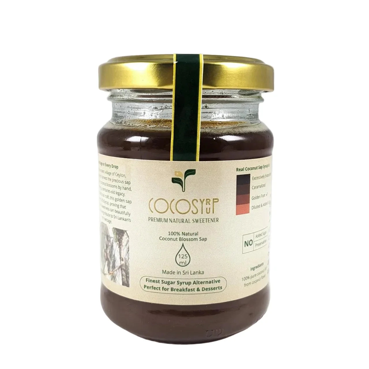 CocoSyrup Sugar Alternative Coconut Blossom Syrup