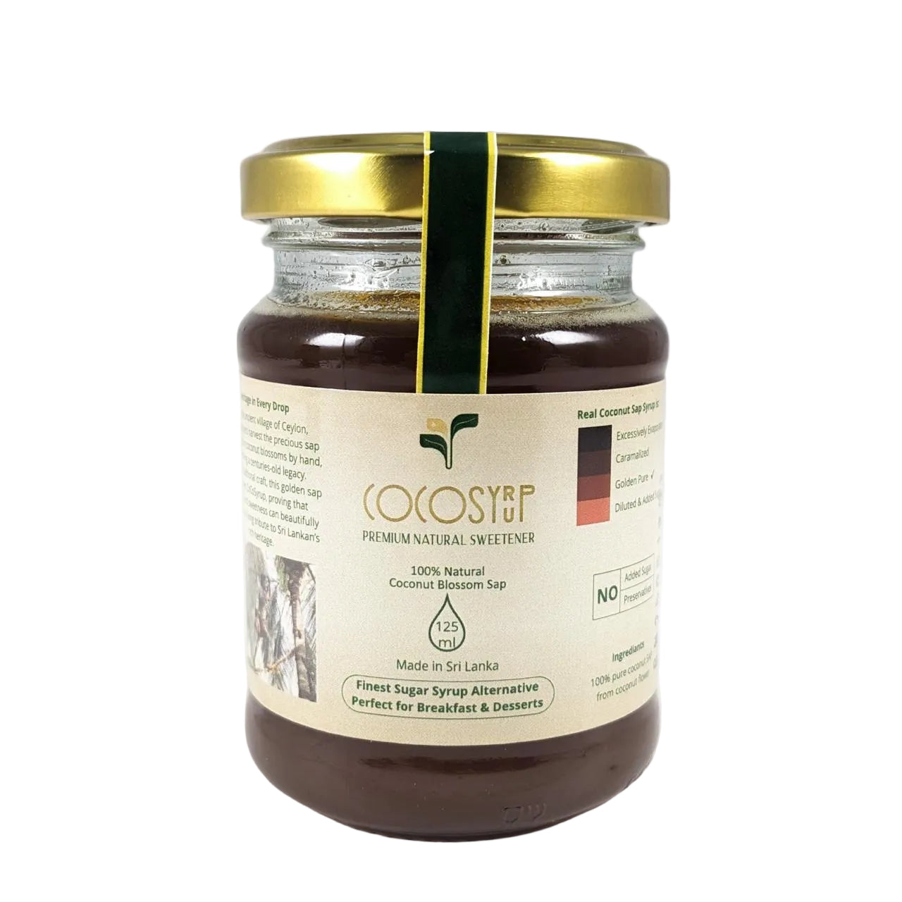 CocoSyrup Sugar Alternative Coconut Blossom Syrup
