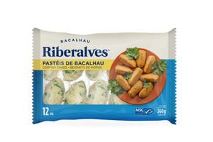 Riberalves Cod Fish Croquette (Bolinho de Bacalhau) 360g