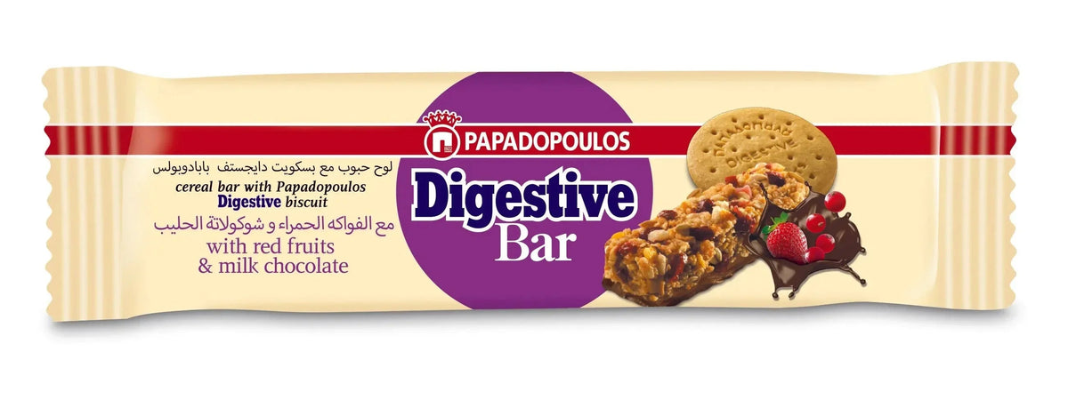 Digestive Fruit & Chocolate Cereal Bars - 28G 10 x 28G