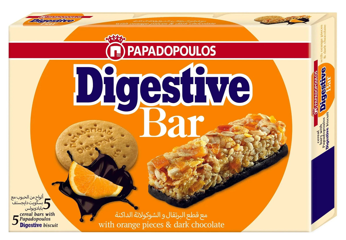 Digestive Orange & Dark Chocolate Bars - 28G 10 x 28G