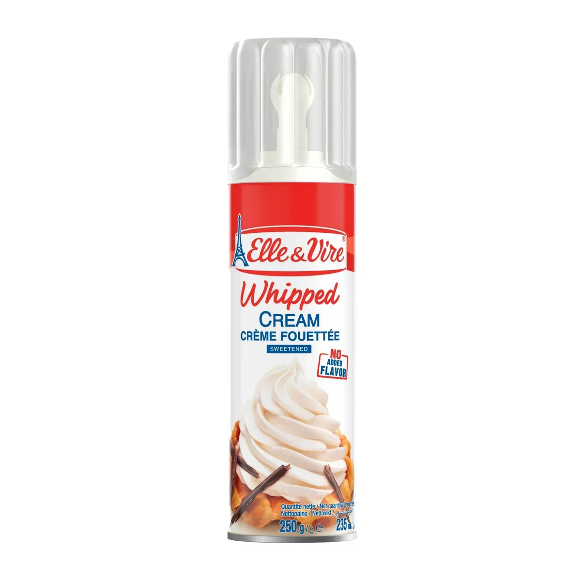 Elle and Vire Whipped Cream Spray, 250g