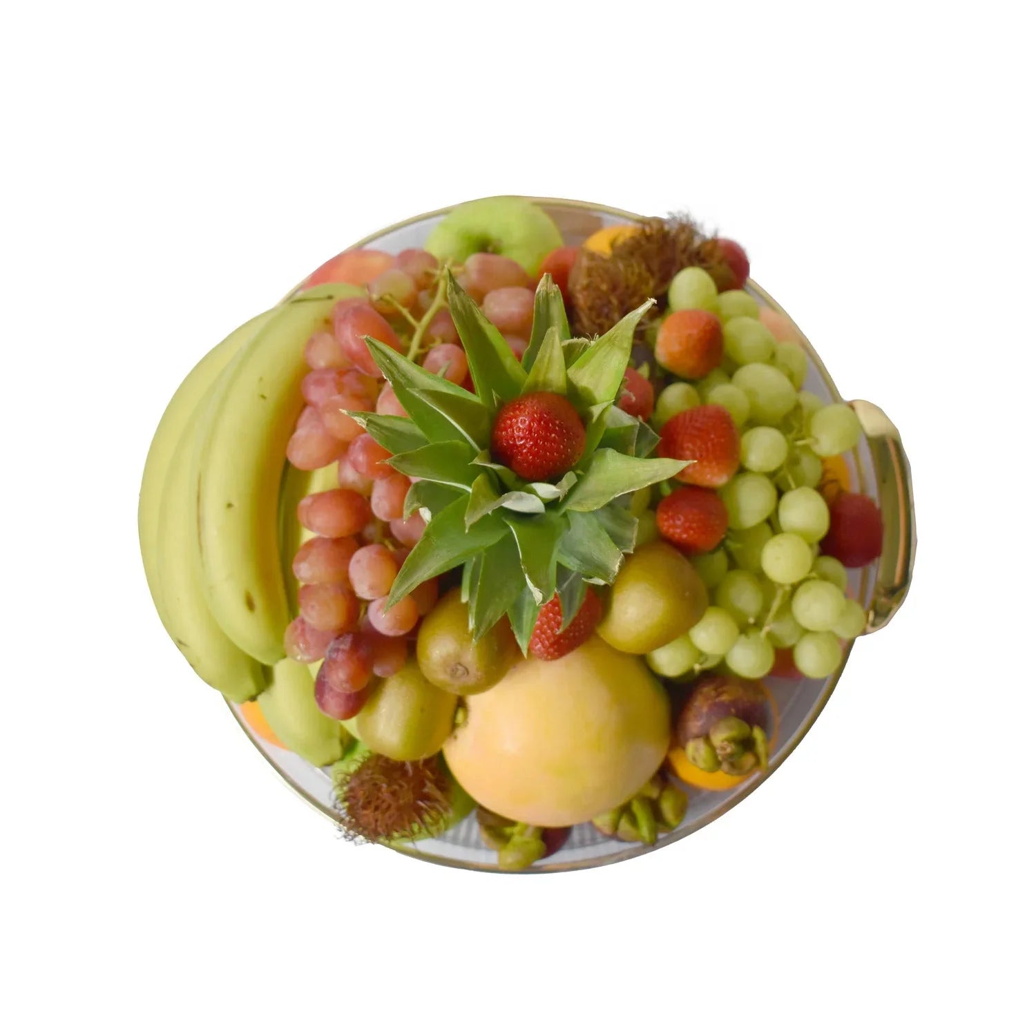 Exotic Fruit Gold Tray