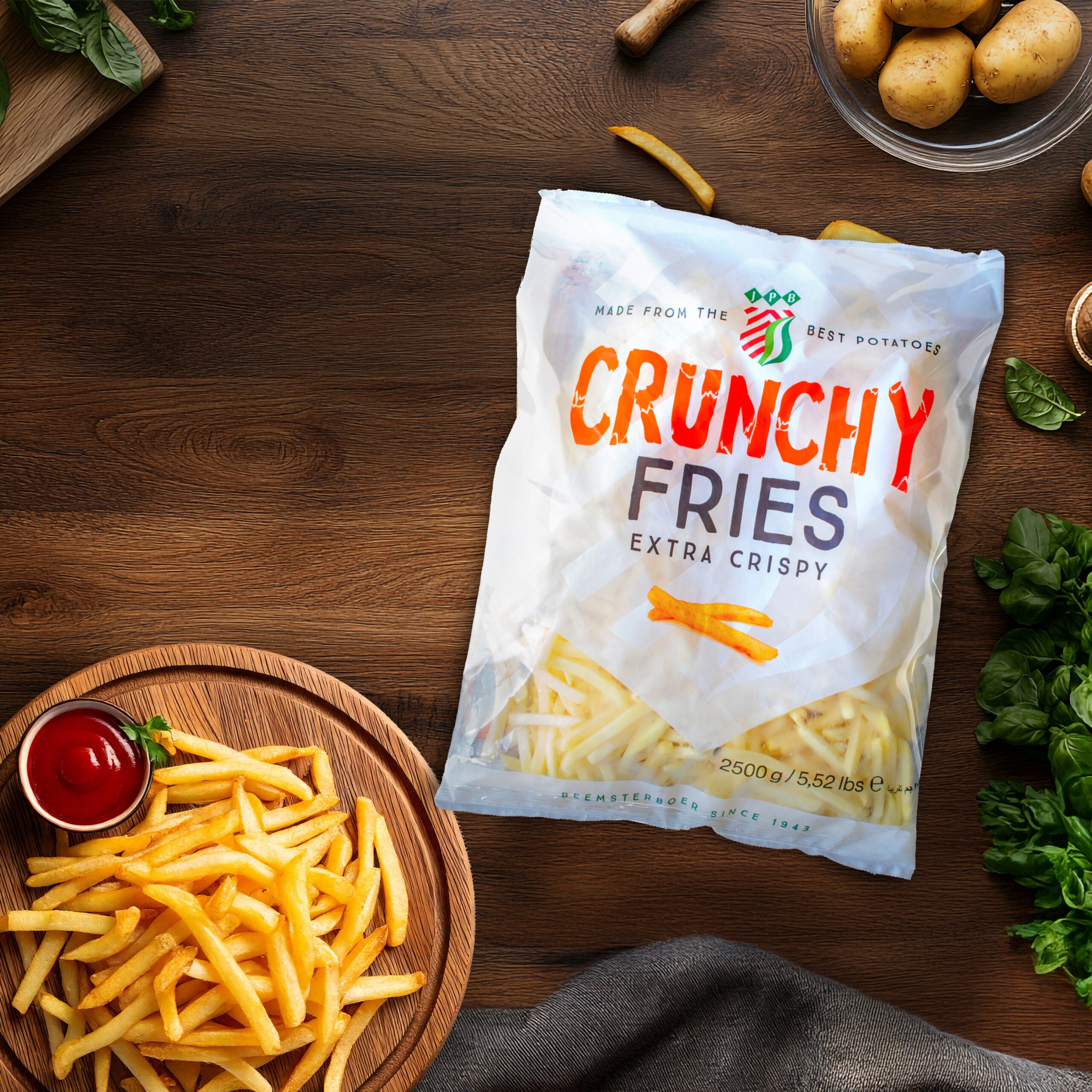 JPB French Fries 6mm Coated
