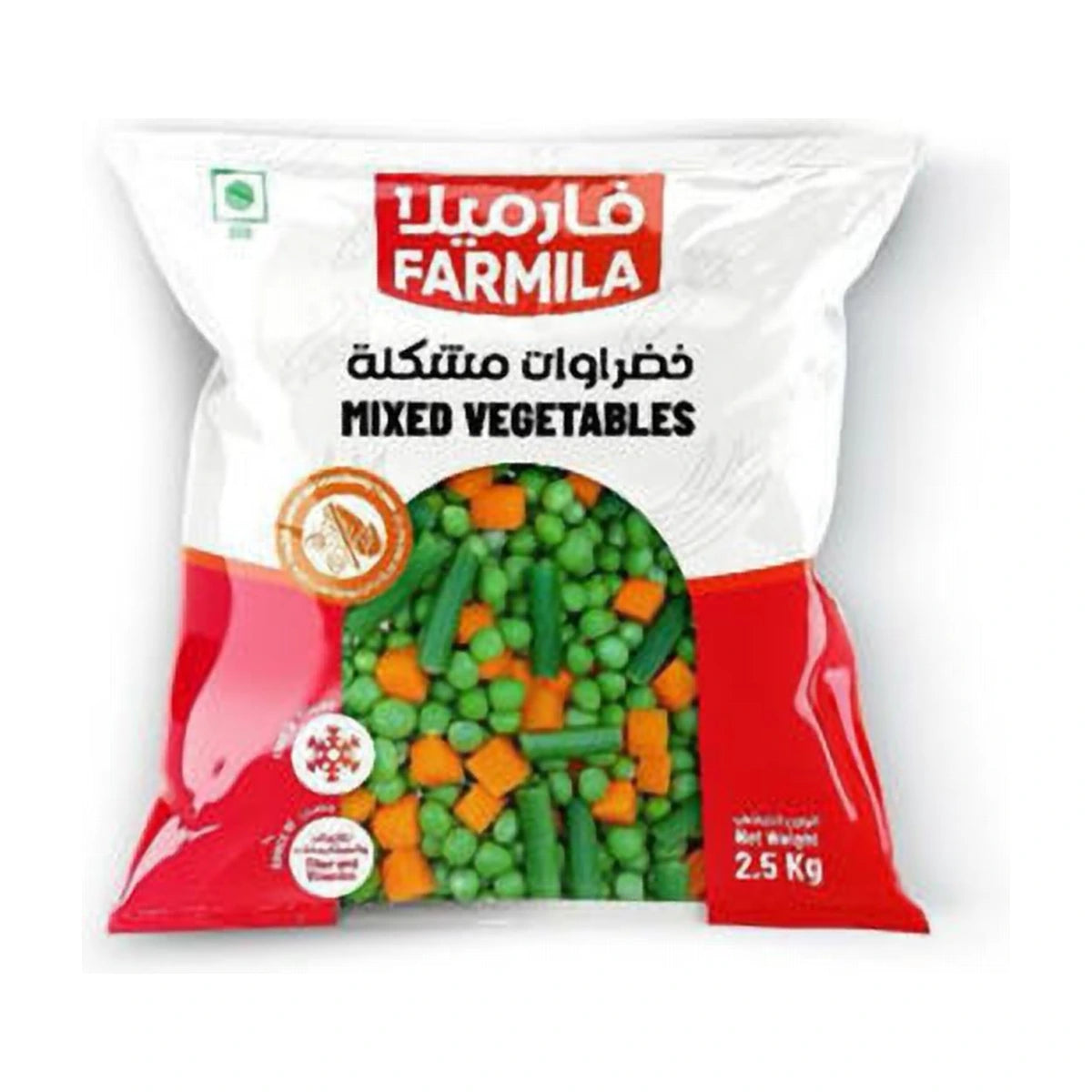 फार्मिला मिश्रित सब्जियां (4x2.5 किग्रा)