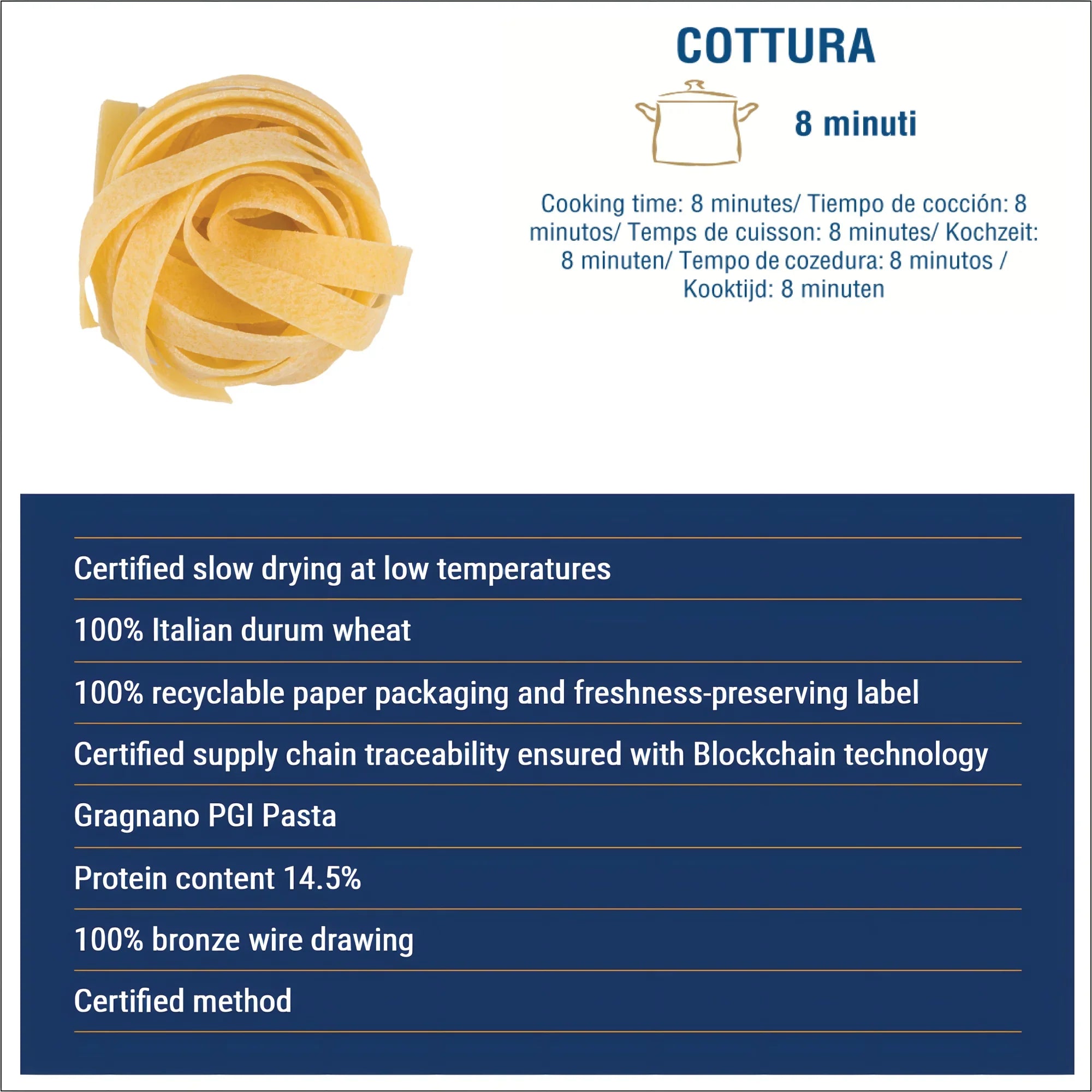 Liguori Le Speciali Fettuccine Speciale (N°133) Pasta 500g