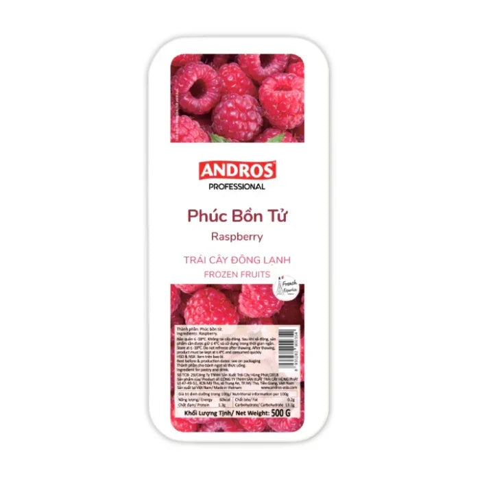Andros Chef Frozen Raspberries