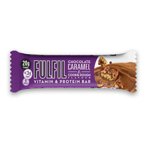 Fulfil Chocolate Caramel Cookie Dough - Vitamin and Protein Bar