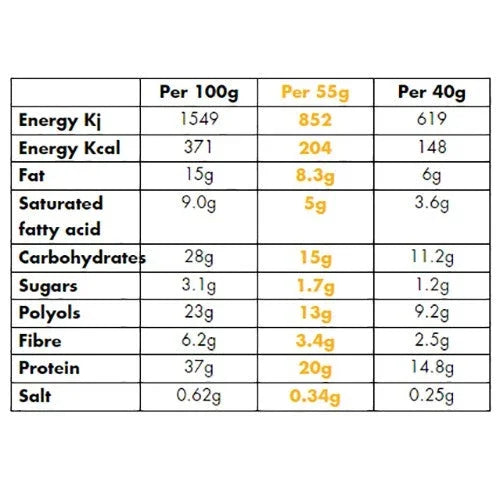 FulFil Chocolate Salted Caramel Vitamin and Protein Bar - 55G 15 x 55G