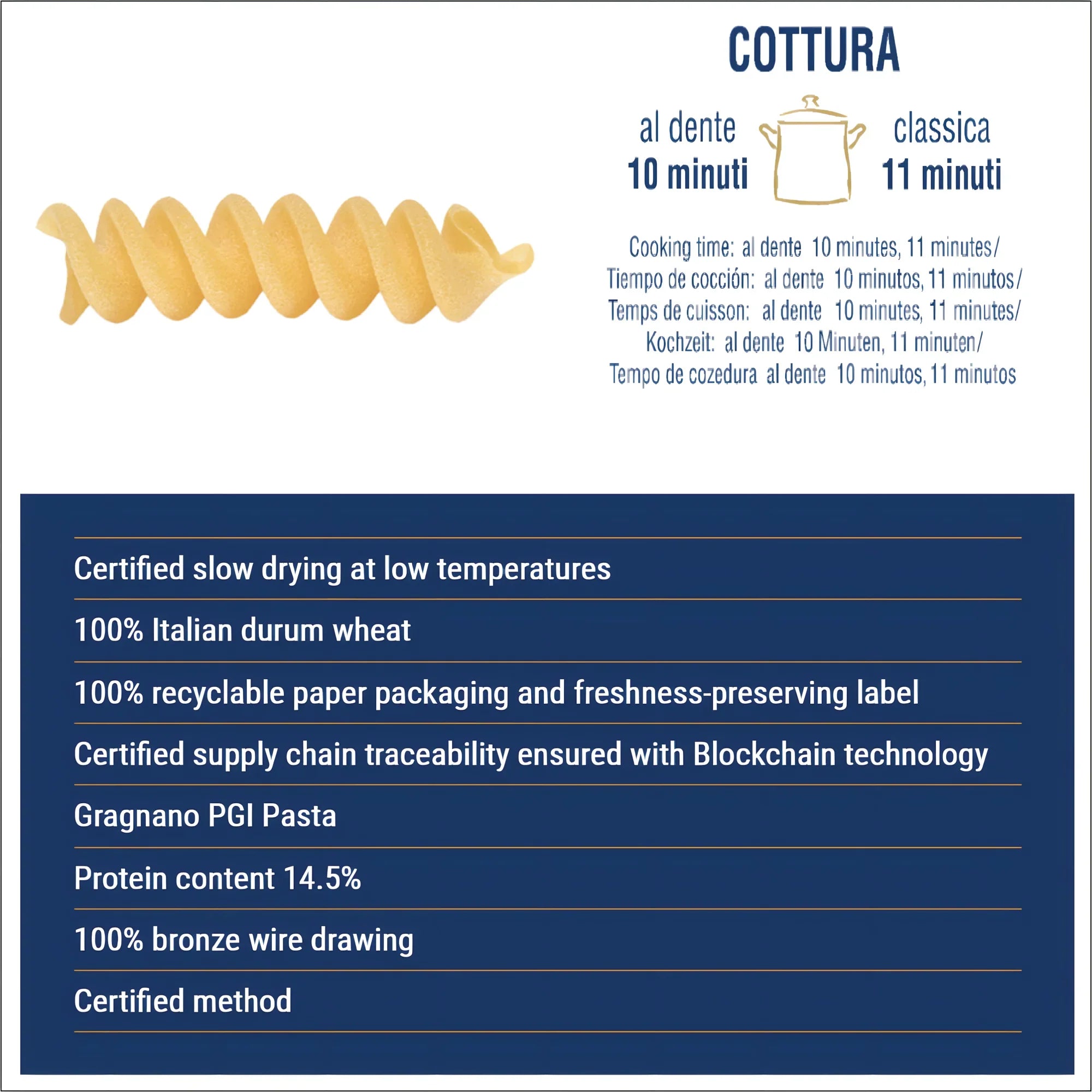 Liguori Fusilli I.G.P Pasta 1Kg