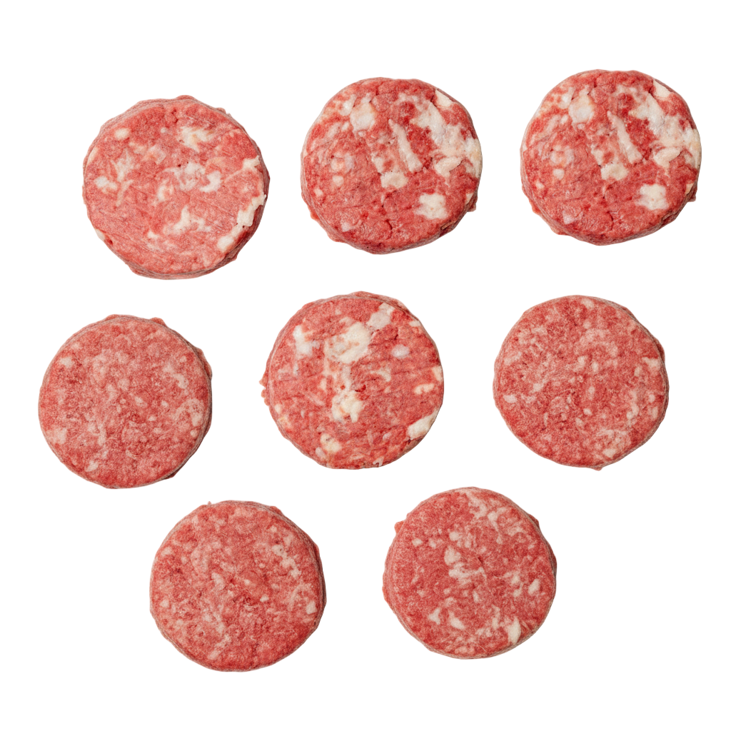 A 4-5Japanese  Wagyu Beef Burgers 125g each ( 8Pcs)1 Kg