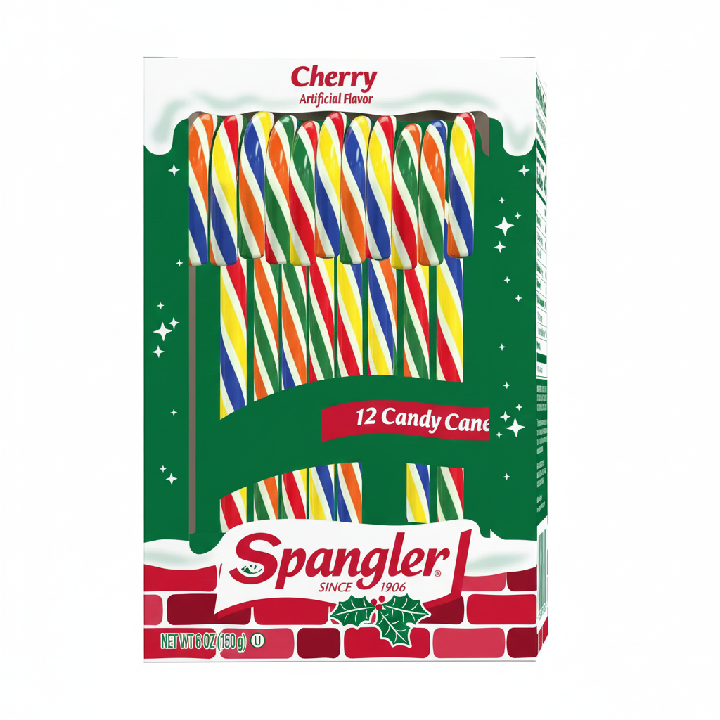 Spangler Candy Canes Cherry 150g