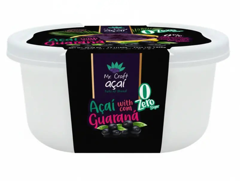 Mr Craft NO Added Sugar Acai With Guarana Bucket