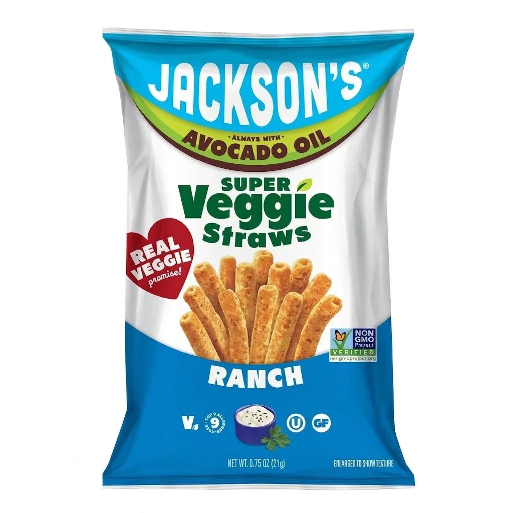Jackson's Ranch Super Veggie Straws Made with Avocado Oil 21g