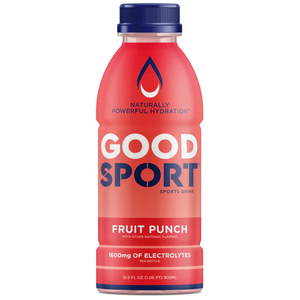 GoodSport Fruit Punch sports drink bottle, 500ml, plant-based hydration, iPlantBased UAE
