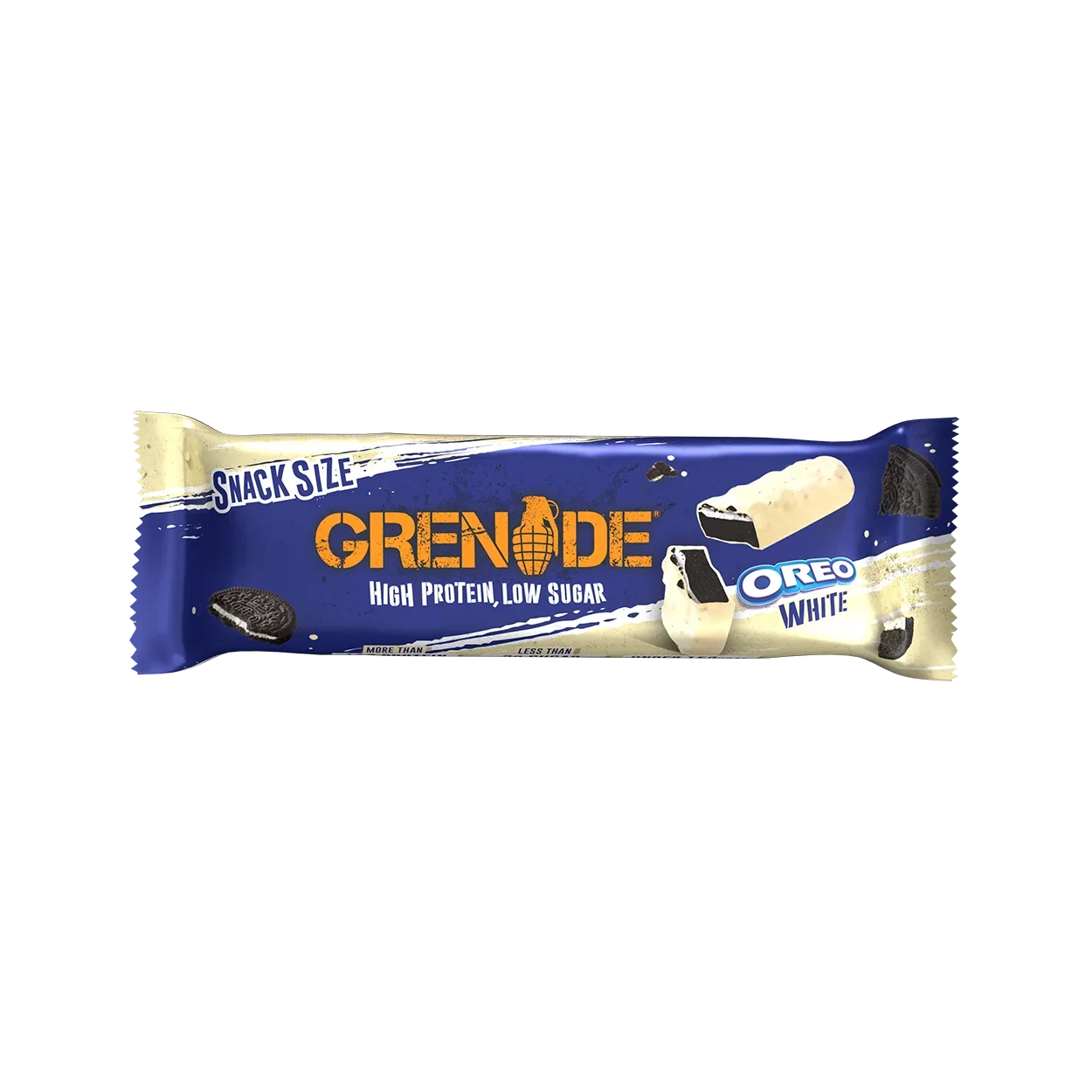 Grenade White Oreo Bar - High Protein Bar - Low Sugar - Snack Size 35gm