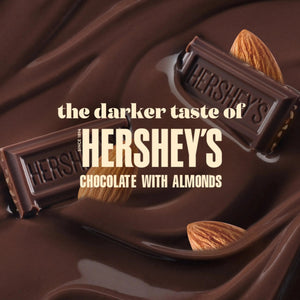 Hershey's 49% Darker Milk Chocolate with Almond Bar - 100gm