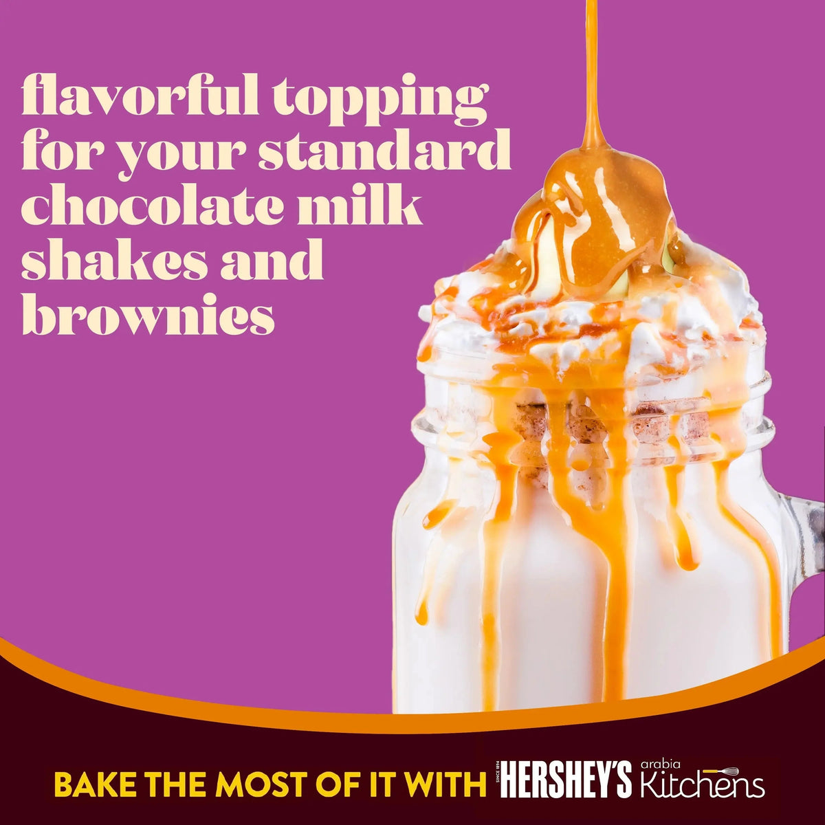 Hershey's Caramel Syrup - 623gm Pack of 2