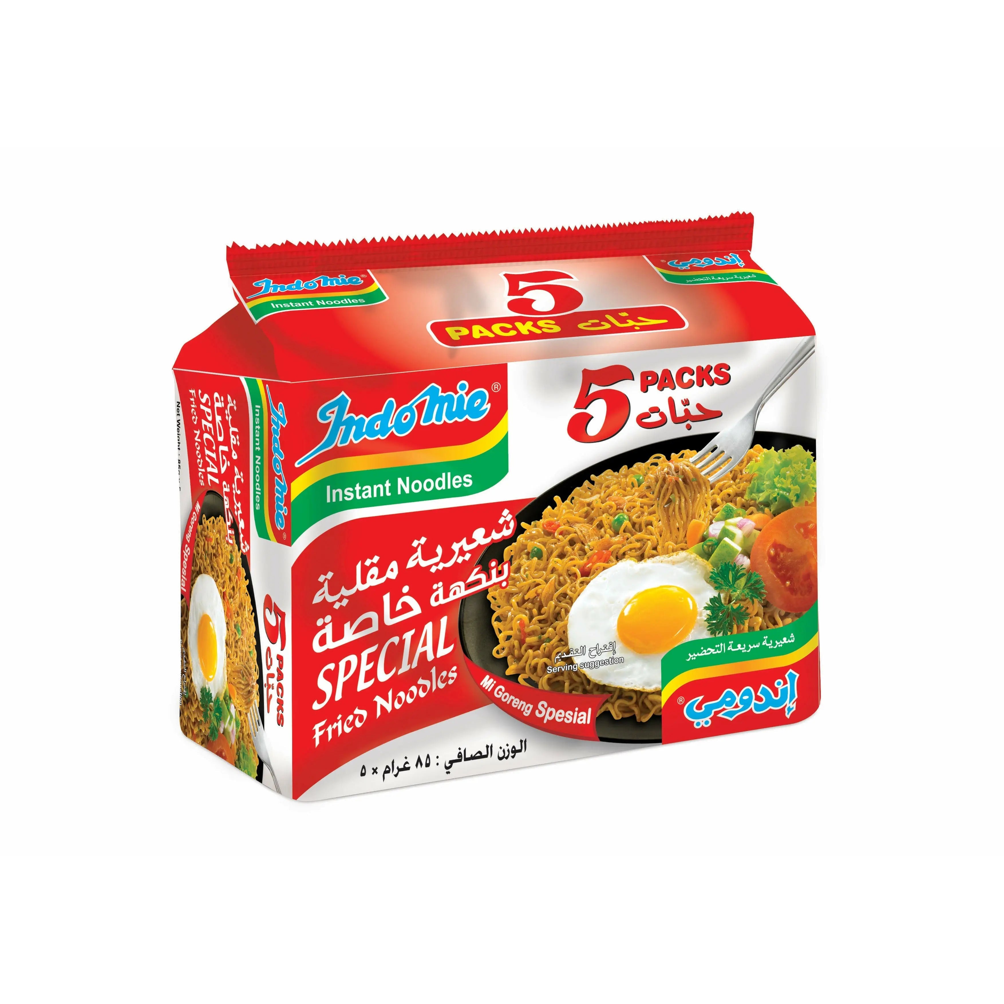 Indomie Special Instant Fried Noodles with Seasoning Powder and Sauce