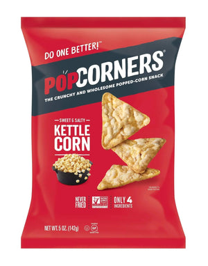 Popcorners Sweet & Salty Kettle Corn Snack, Never Fried, Non GMO - 7 OZ