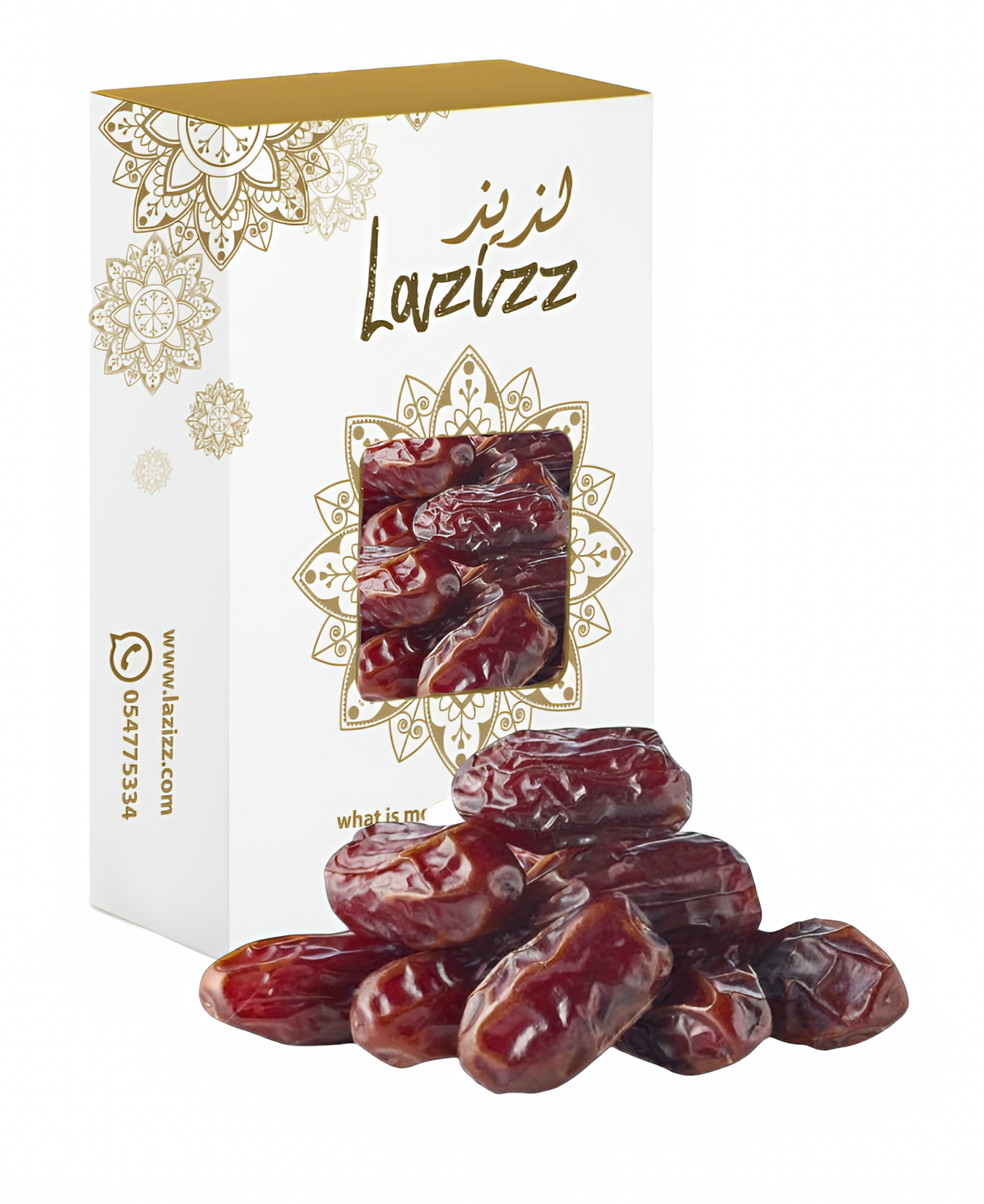 Lazizz Organic Jumbo Khudri Premium Dates 750g