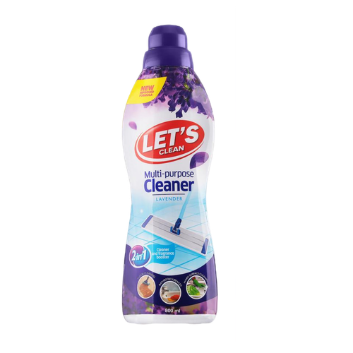 Let's Clean Multi-Purpose Cleaner Lavender 800ml