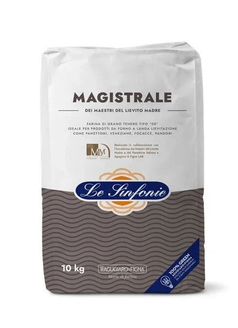 Le Sinfonie Magistrale Farina 00 Italian Flour 10Kg, Ideal for Long-Rising Baked Products
