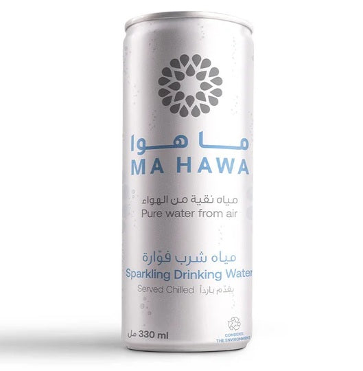 Ma Hawa Bottled Drinking Sparkling Water Can 330ml