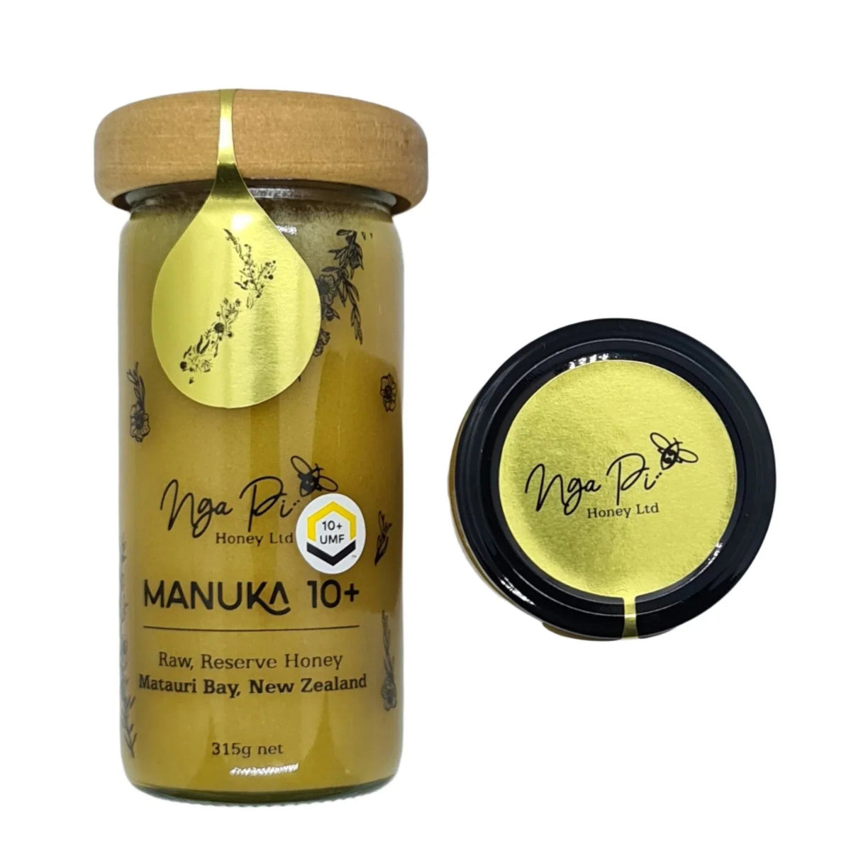 Nga Pi Manuka UMF 10+ Raw, Reserve Honey of New Zealand - 190g