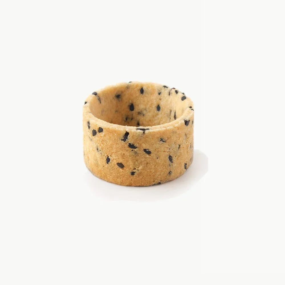 Masdeu Straight-Edge Mini Tartlet, Sesame 38 mm, 192pcs