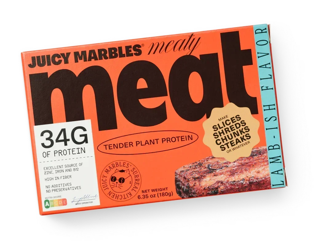 Juicy Marbles Meaty Meat Lamb-ish - Pack of 4