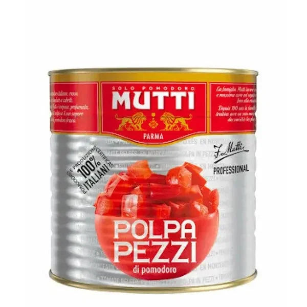 Mutti Polpa Pezzi Chopped Tomatoes 2.5kg