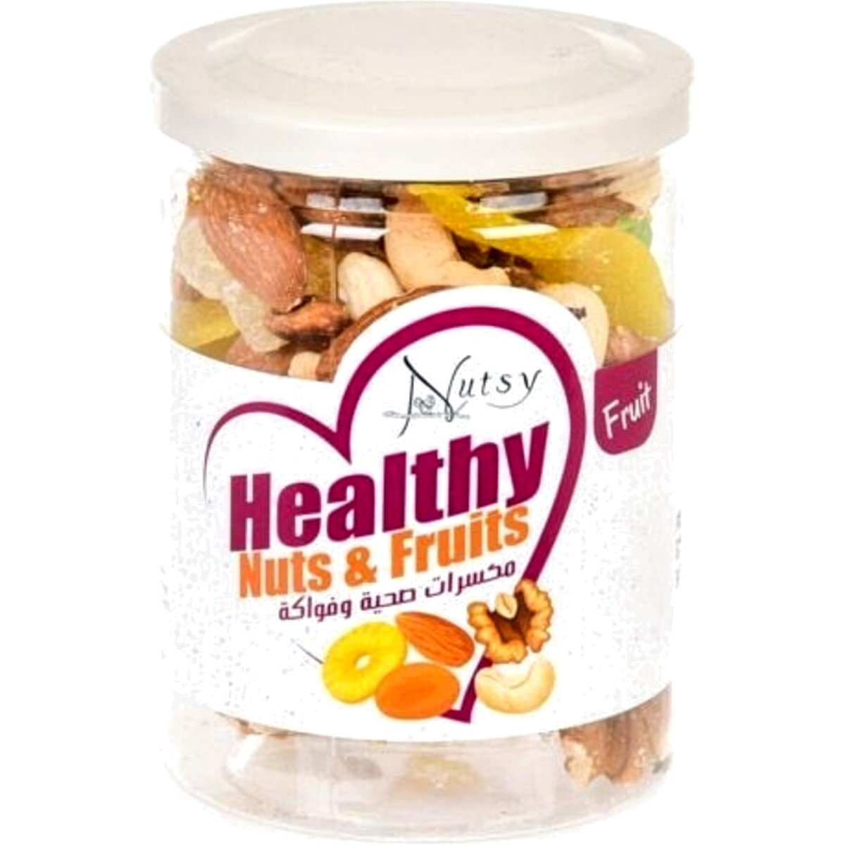 Nutsy Healthy Raw Nuts with Dry Fruits 180g