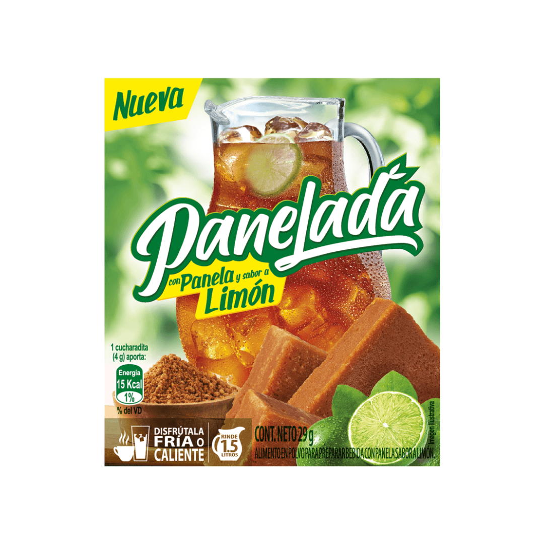Panelada Cane Sugar & Lemon Powdered Drink Mix 29g