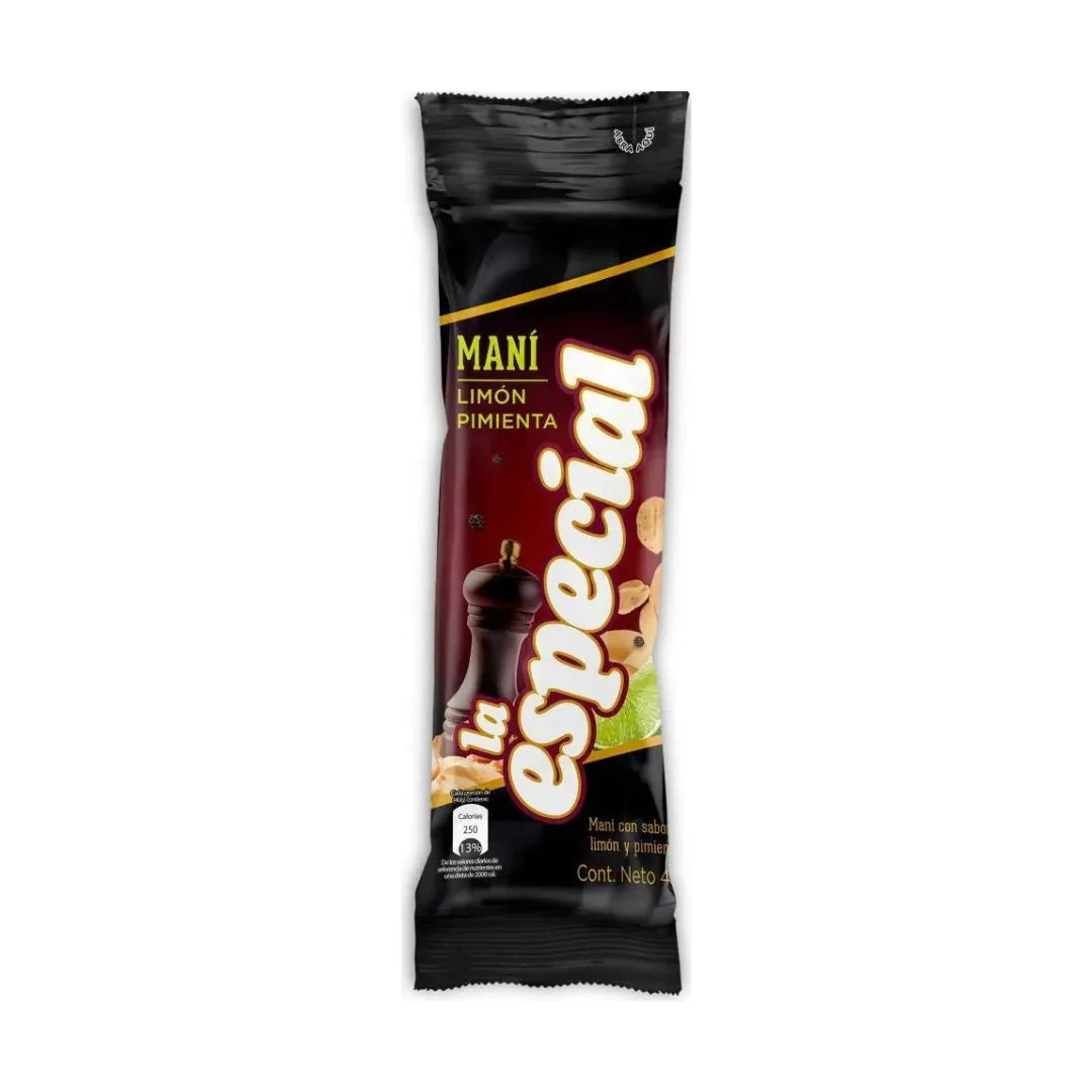 La Especial Lemon & Pepper Flavored Peanuts 40g
