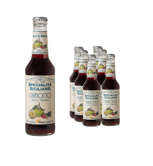 Bona Chinotto, Currant & Blueberry Drink - 275ml Pack of 6