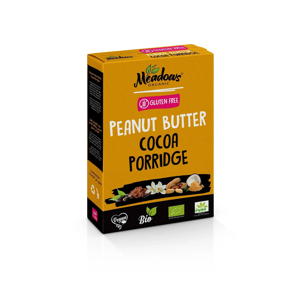 Meadows Organic Peanut Butter Cocoa Porridge - 400g