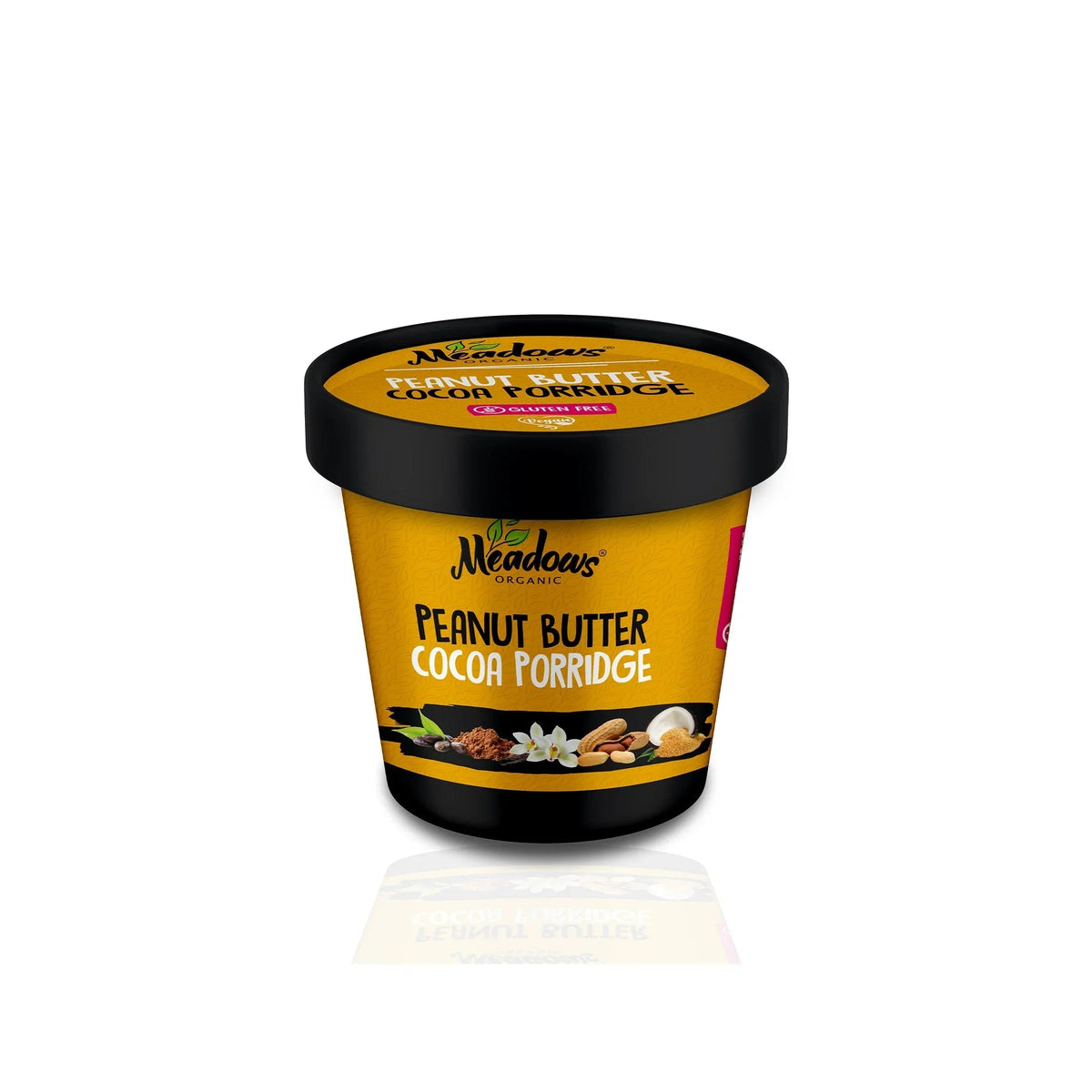 Meadows Organic Peanut Butter Cocoa Porridge - 400g