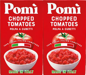 Pomi Chopped Tomatoes 1kg (2 Packs)